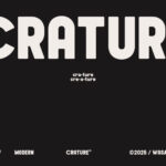 Crature Font