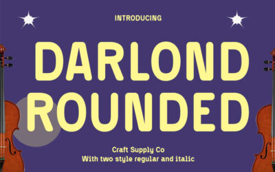 Darlond Rounded Font