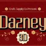 Dazney 3D Font