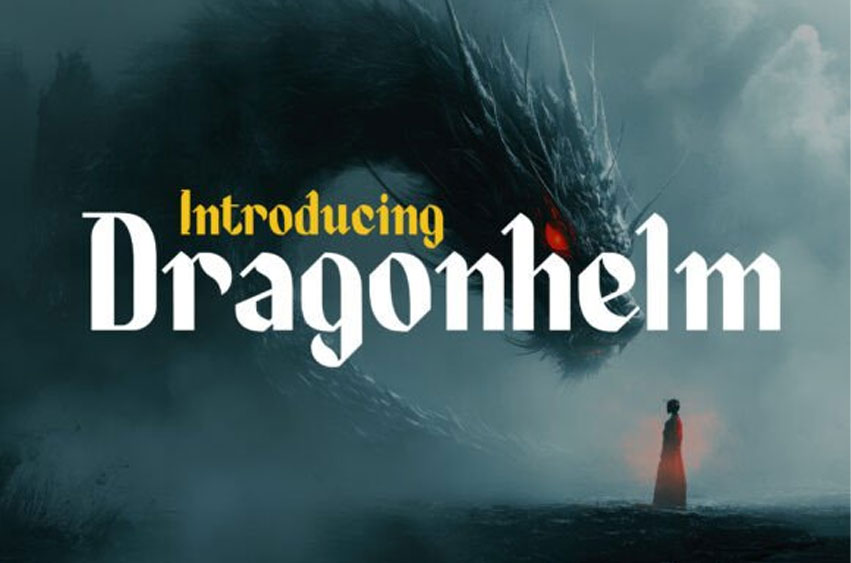 Dragonhelm Font