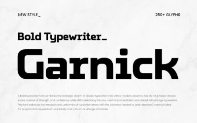 Garnick Font