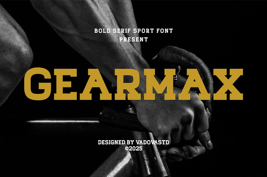 Gearmax Font