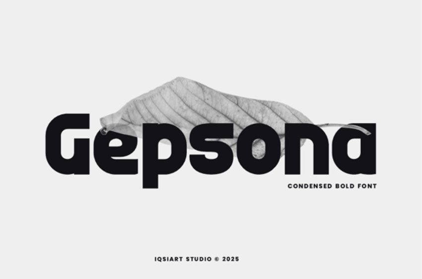 Gepsona Font