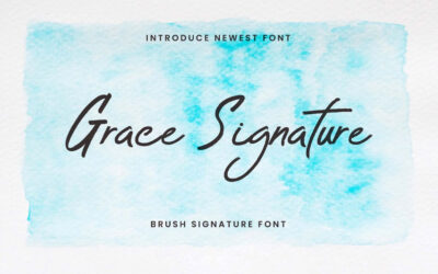 Grace Signature Font