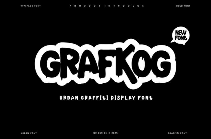 Grafkog Font