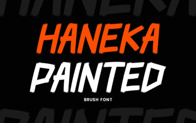 Haneka Painted Font