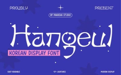 Hangeul Font