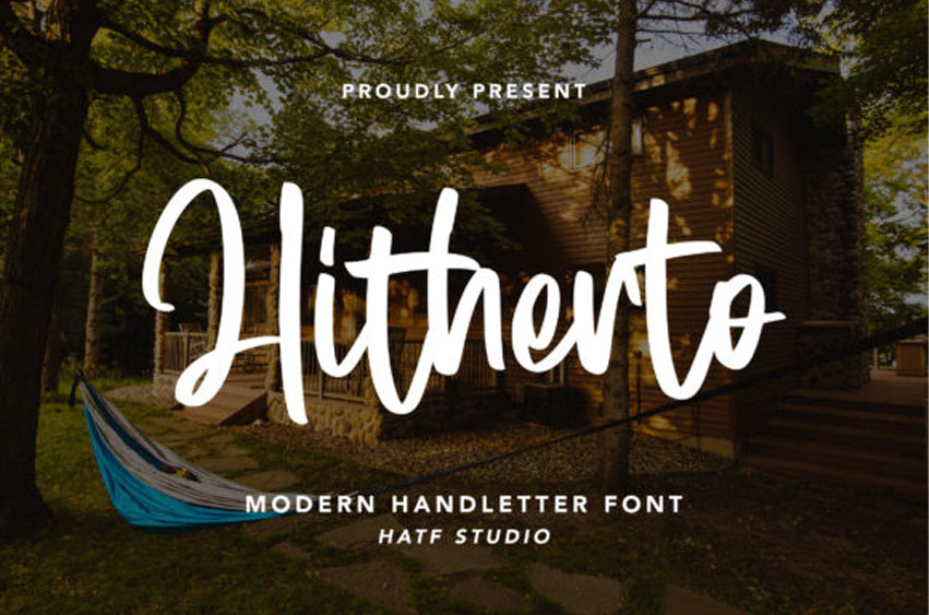 Hitherto Font