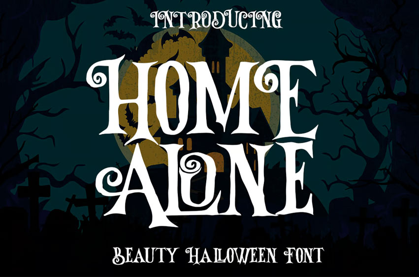 Home Alone Font