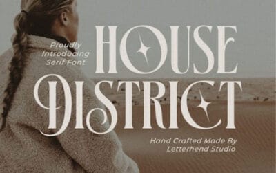 House District Font