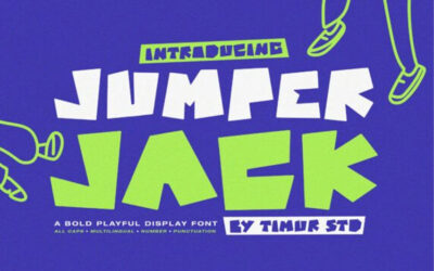 Jumper Jack Font