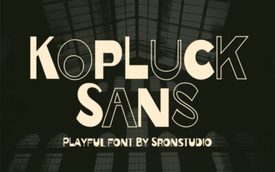 Kopluck Sans Font