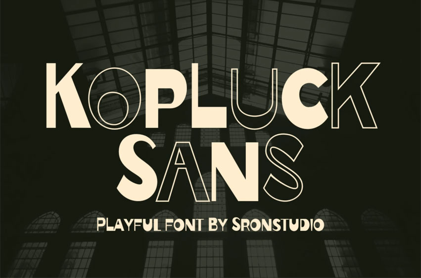 Kopluck Sans Font