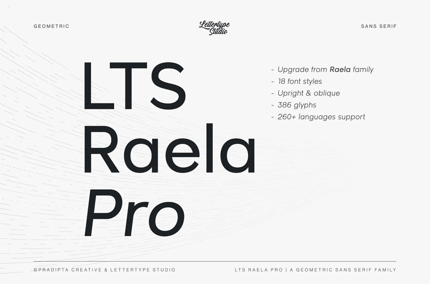 LTS Raela Pro Font