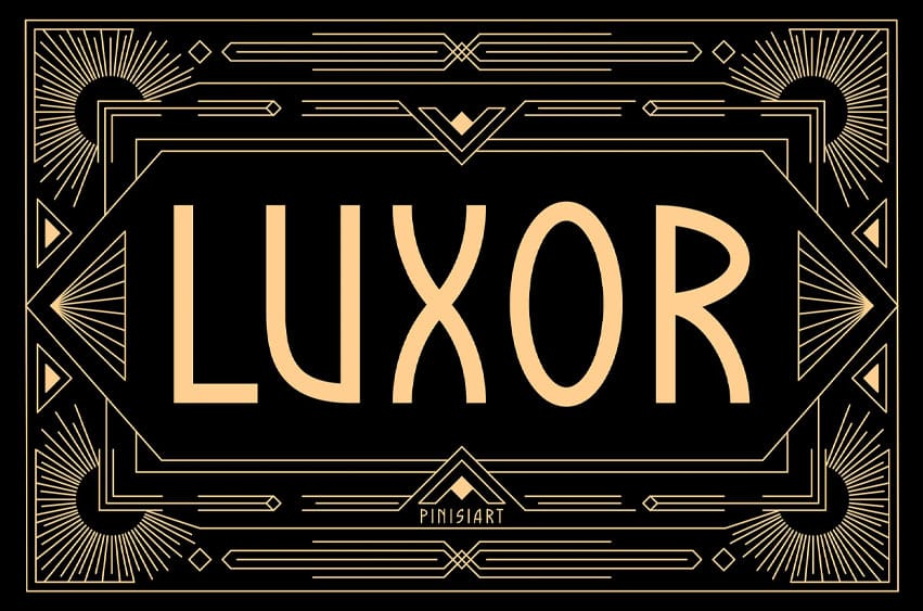 Luxor Font