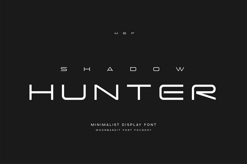 MBF Shadow Hunter Font