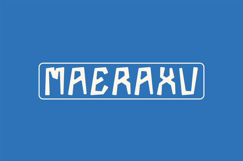 Maeraxu Font