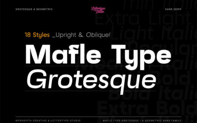 Mafle Type Grotesque Font