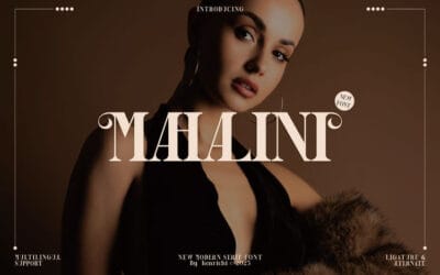 Mahalini Font