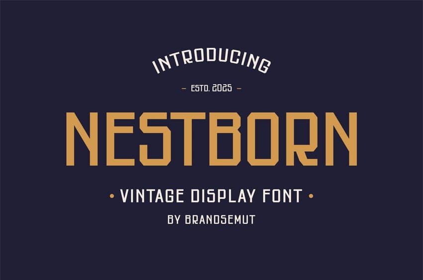 Nestborn Font
