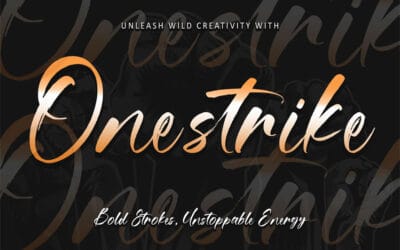 Onestrike Font