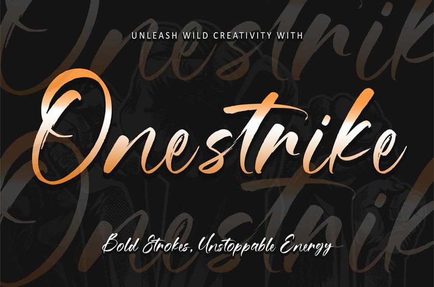 Onestrike Font