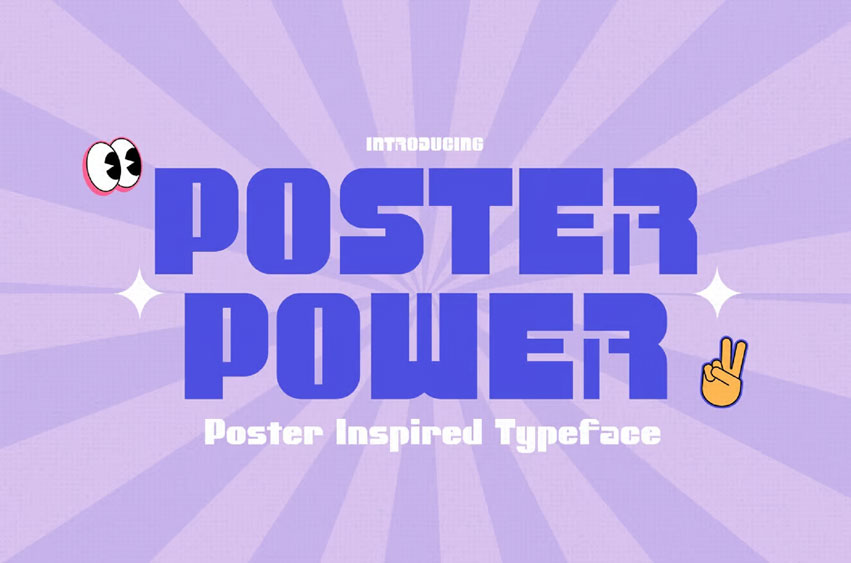 Poster Power Font