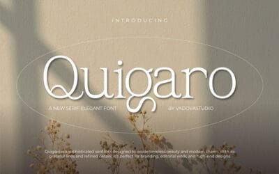 Quigaro Font