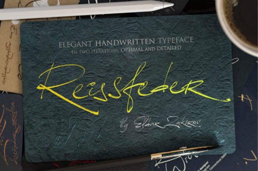 Reissfeder Font