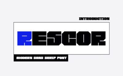 Rescor Font