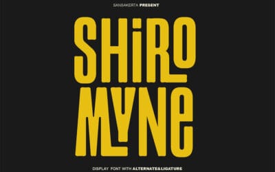 Shiro Myne Font