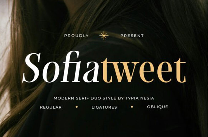 Sofiatweet Font