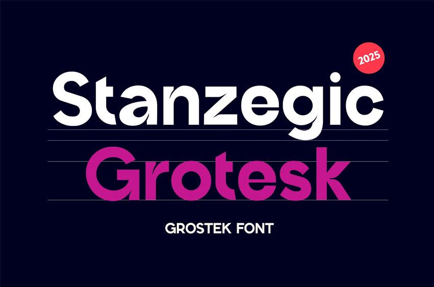 Stanzegic Grotesk Font