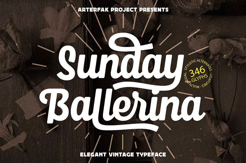 Sunday Ballerina Font