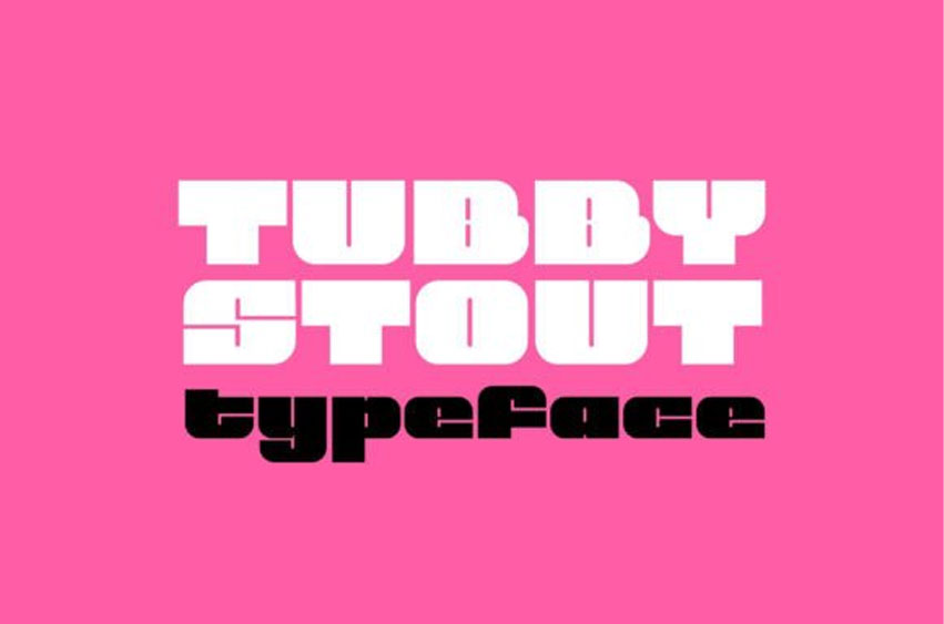 Tubby Stout Font