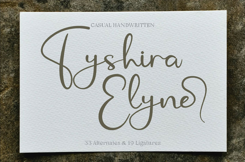 Tyshira Elyne Font