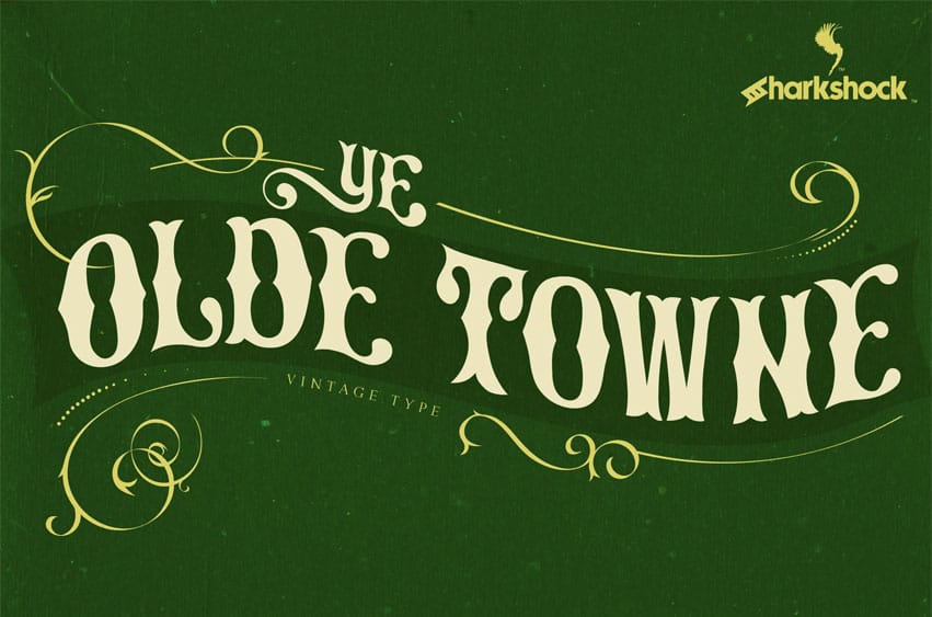 Ye Olde Towne Font