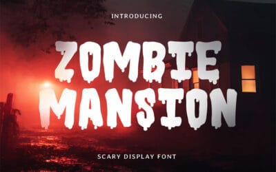 Zombie Mansion Font