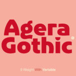 Agera Gothic Font