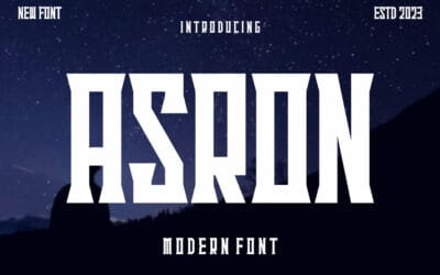 Asron Font