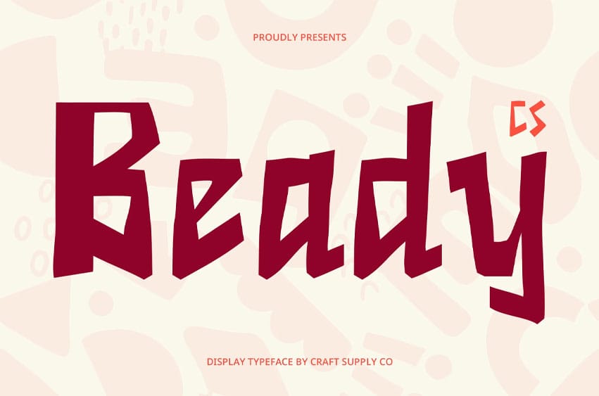 Beady Font