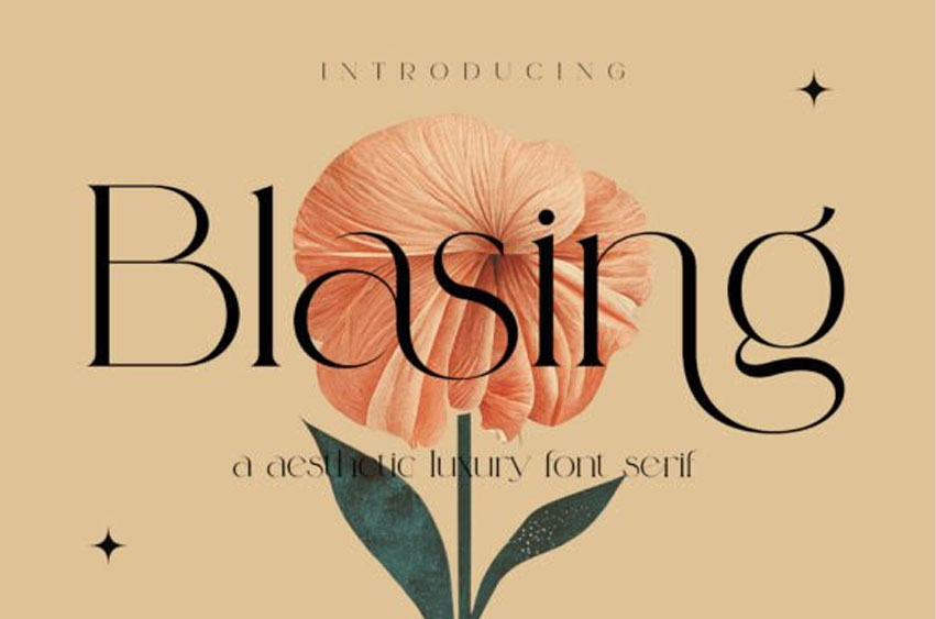 Blasing Font