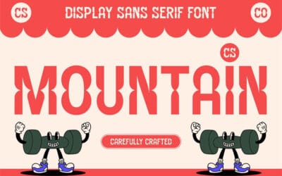 CS Mountain Font