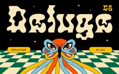 Deluge Font