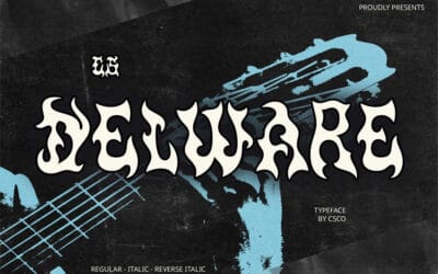 Delware Font