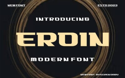 Eroin Font