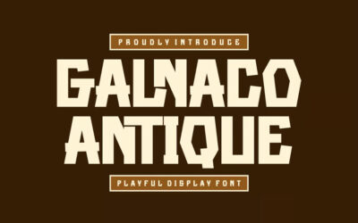 Galnaco Antique Font