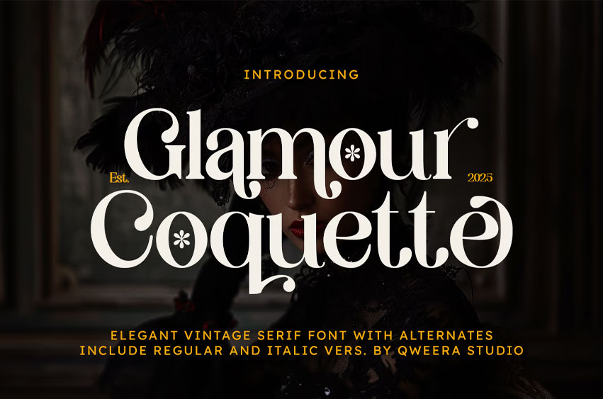 Glamour Coquette Font