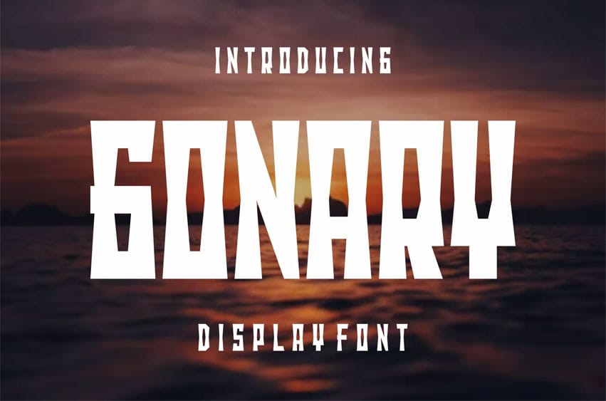 Gonary Font