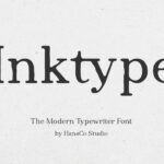 Inktype Font